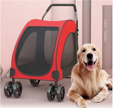 Evcil Bebek Arabası Köpek Taşıyıcısı